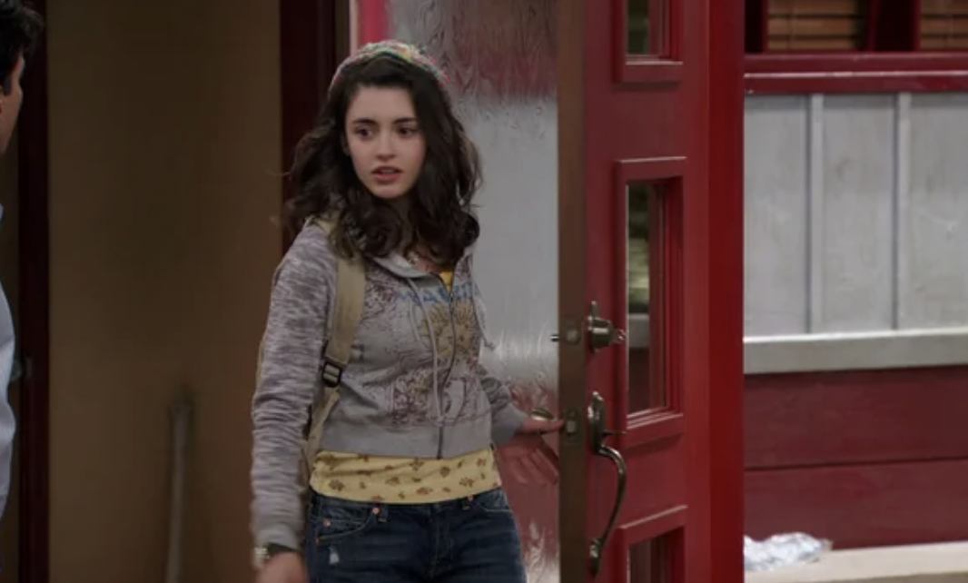 They leave a key in the door durning the first episode. 