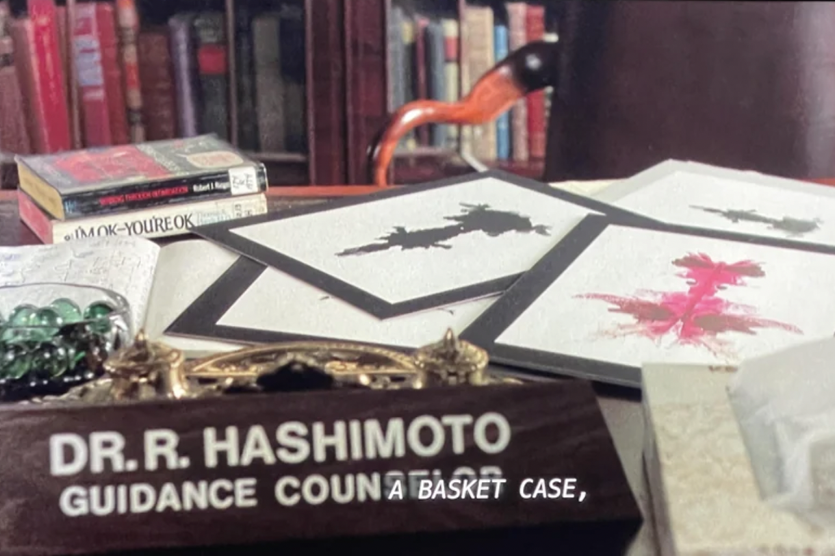 In the opening scene of “The Breakfast Club,” Dr. Hashimoto is the production supervisor on the movie.