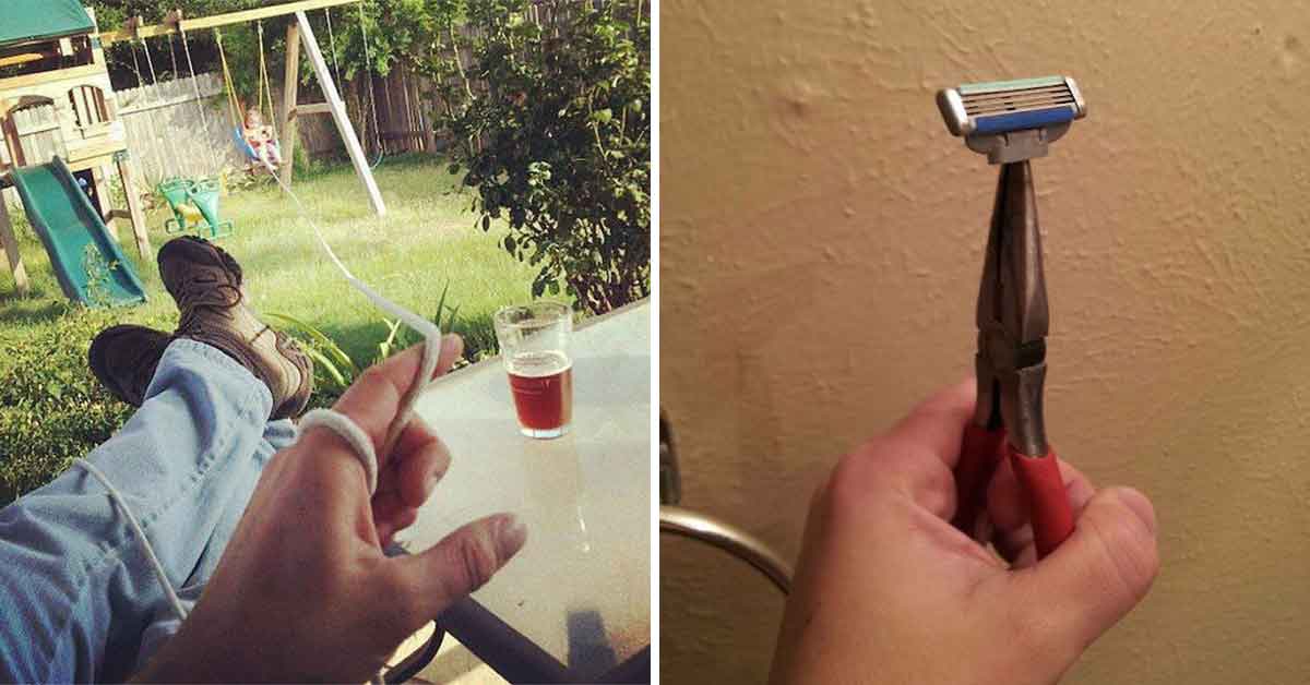 Sometimes lazy people are the most creative, and it just so happens that most of us dudes can be pretty lazy. <br><br> Of course when I say lazy what I really mean is efficient. Nobody wants to spend more time or effort on a task than what's needed right? These 22 DIY contraptions showcase that dude creativity only we can have.  