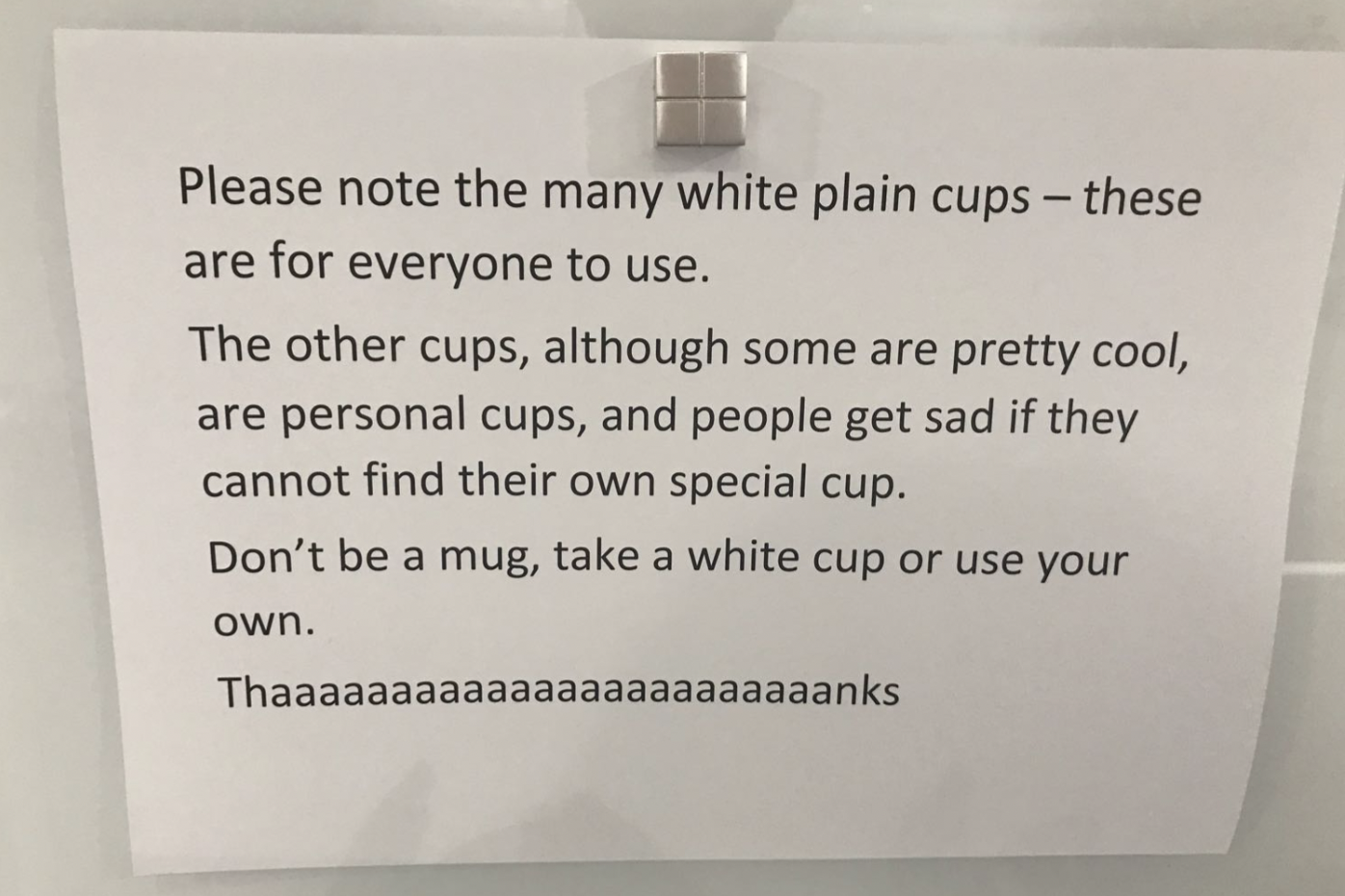 Passive Aggressive Notes From Displeased People  