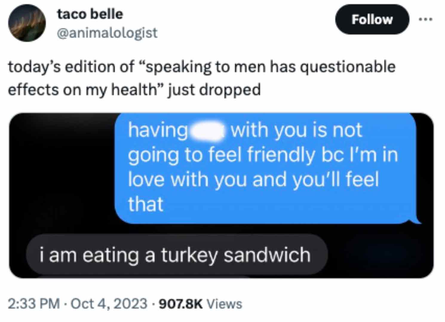 The Best Relationship Memes, Posts and Tweets of the Week (October 10, 2023) 