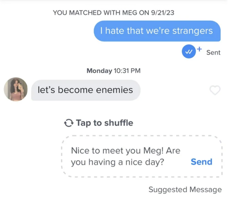 21 of the Cringiest Dating App Fails of the Week October 11, 2023 
