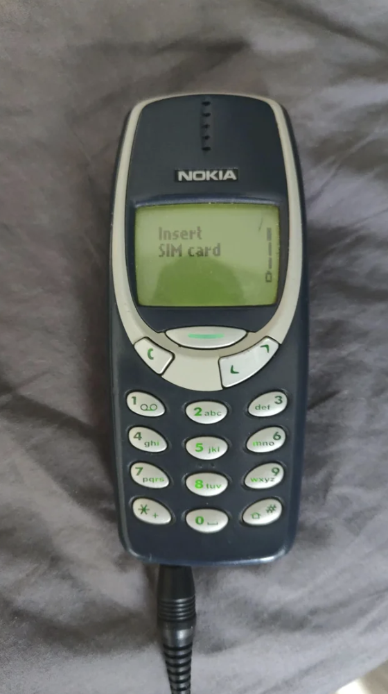 3310 still works and charges.