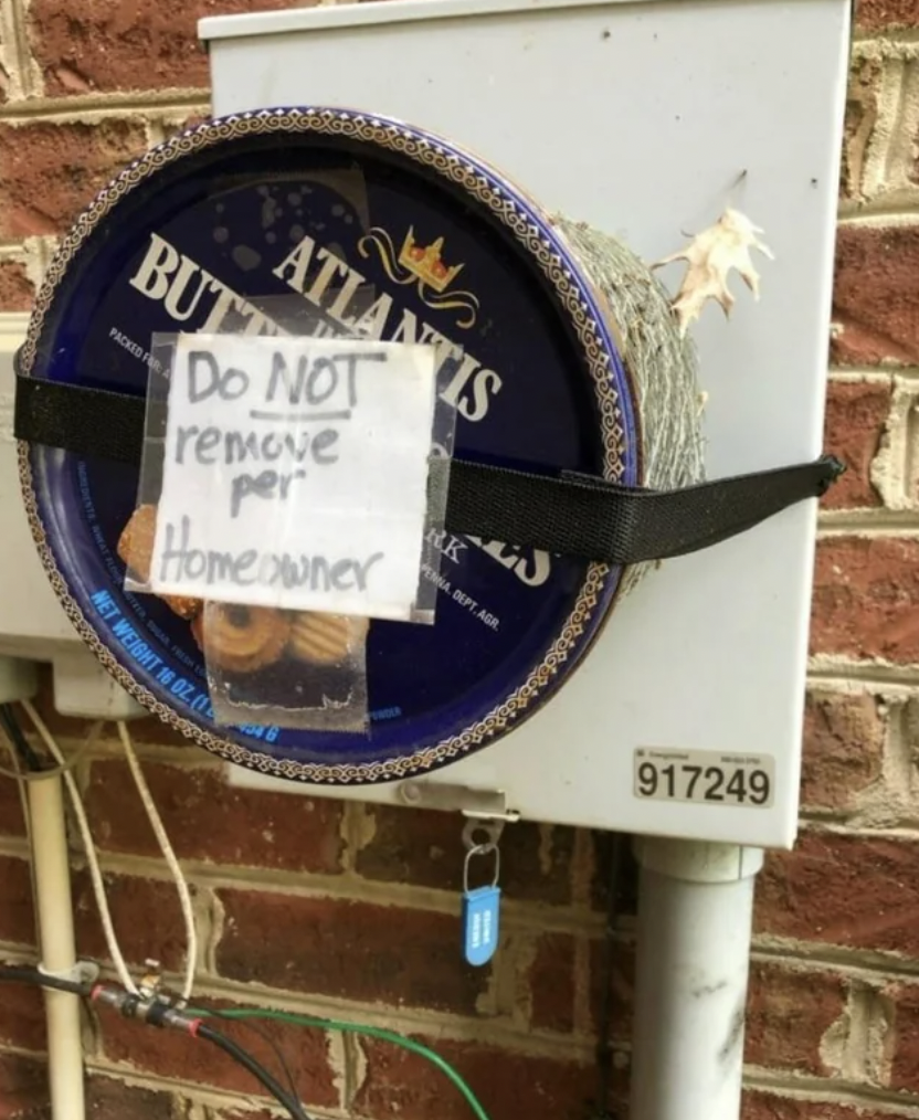 “My customer is trying to block the signal from their smart meter.”