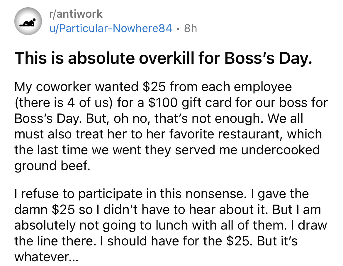 The Worst Bad Bosses of the Week October 16, 2023