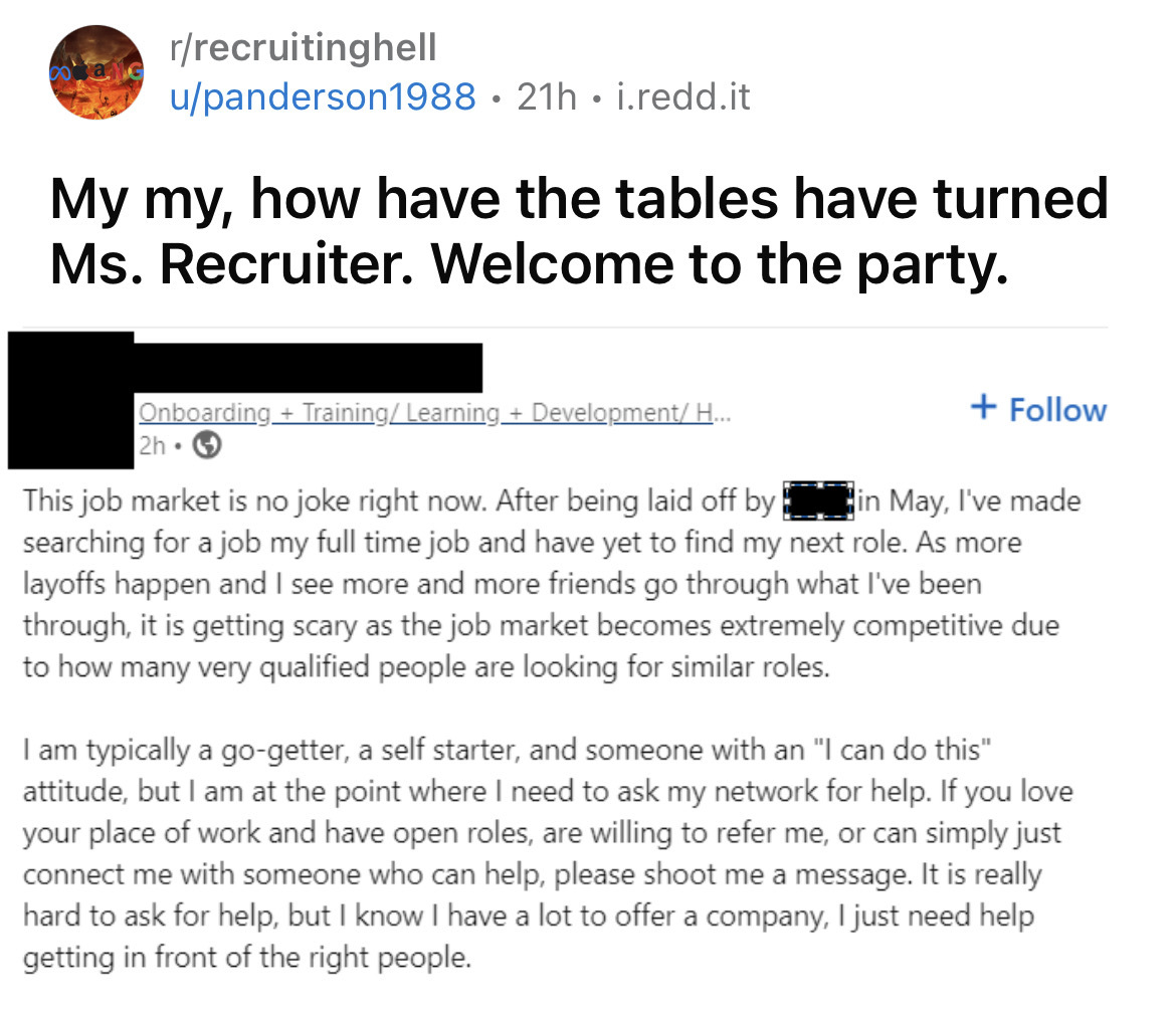13 Job Recruiting Horror Stories From This Past Week