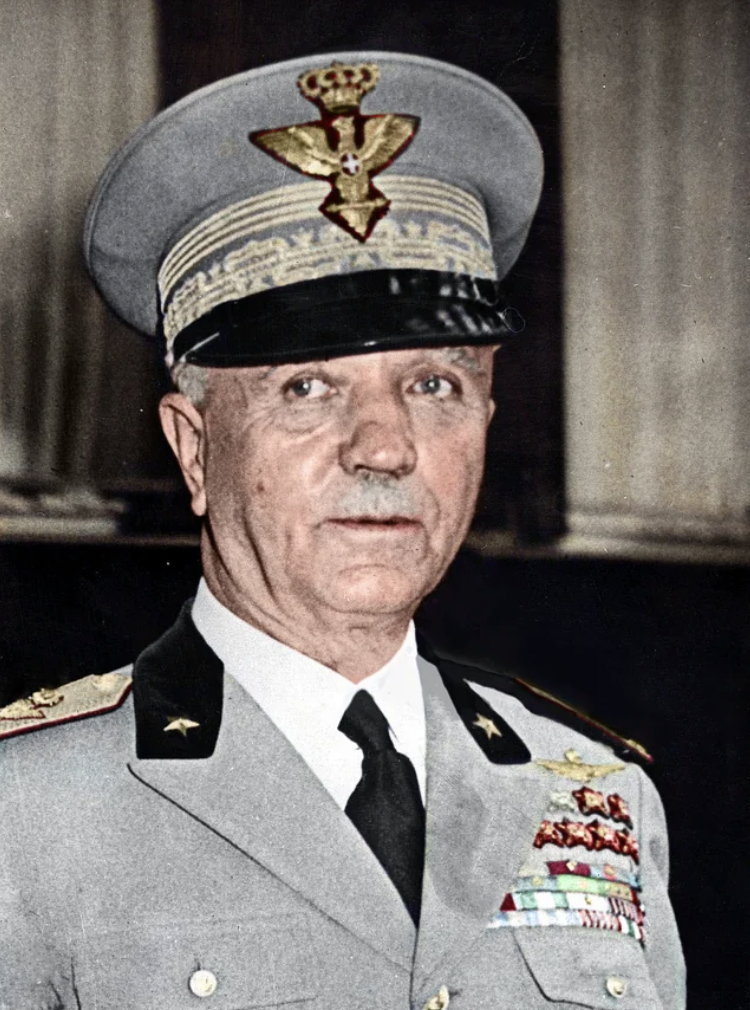 Marshal of Italy Pietro Badoglio, 1940.