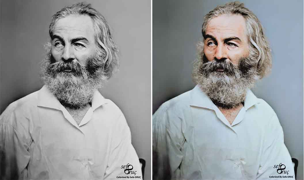 Walt Whitman, 1862.