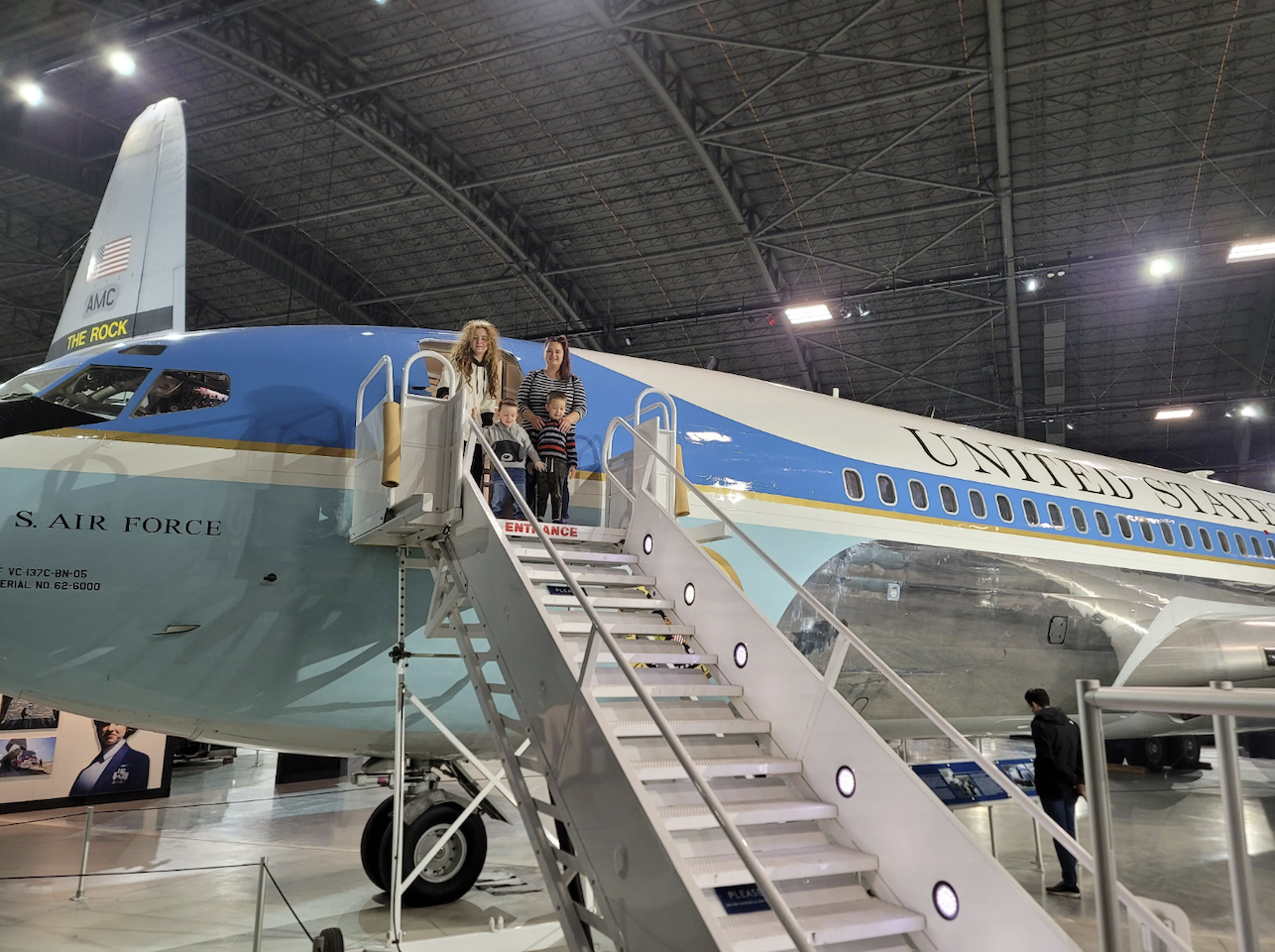 JFK and LBJ’s Air Force One.