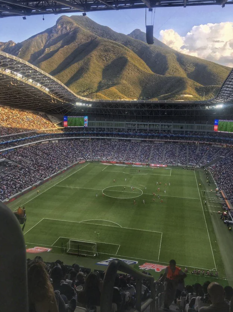 Monterrey Stadium, Mexico.