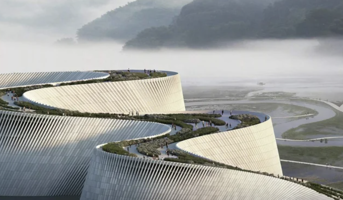 Winning design for Shenzhen's natural history museum.