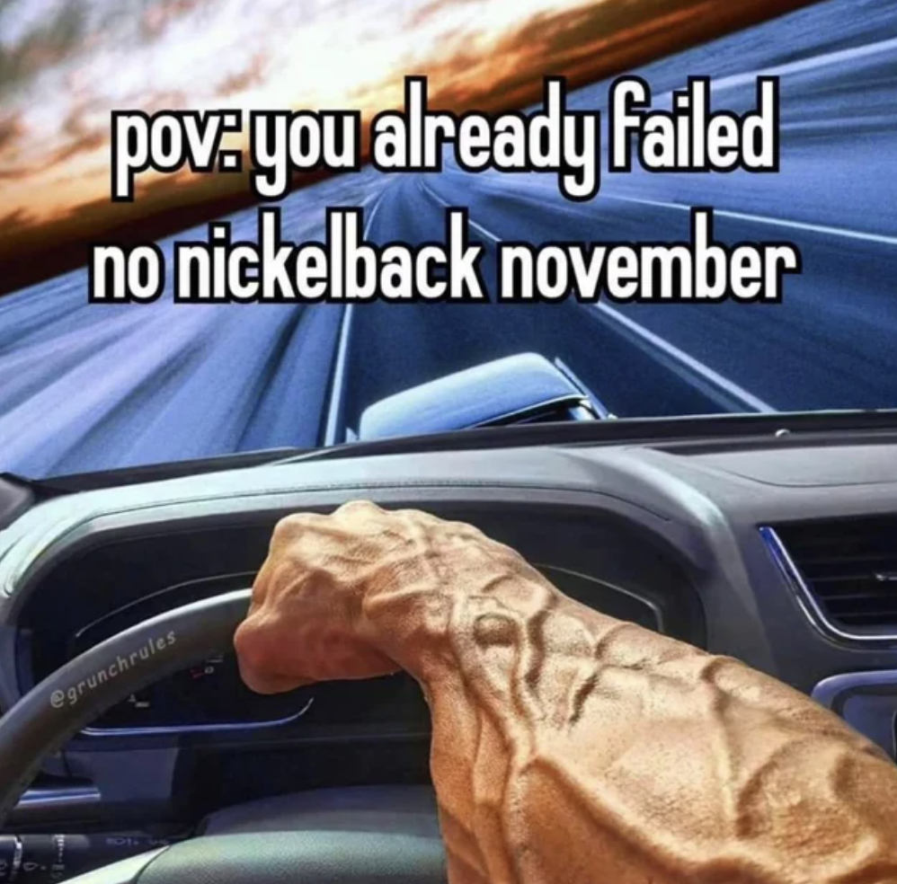 windshield - pove you already failed no nickelback november
