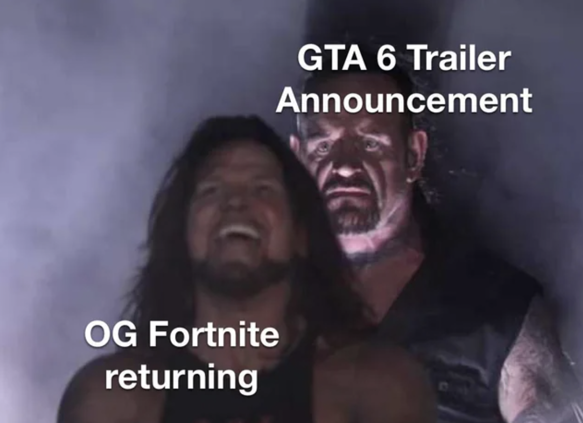 photo caption - Gta 6 Trailer Announcement Og Fortnite returning