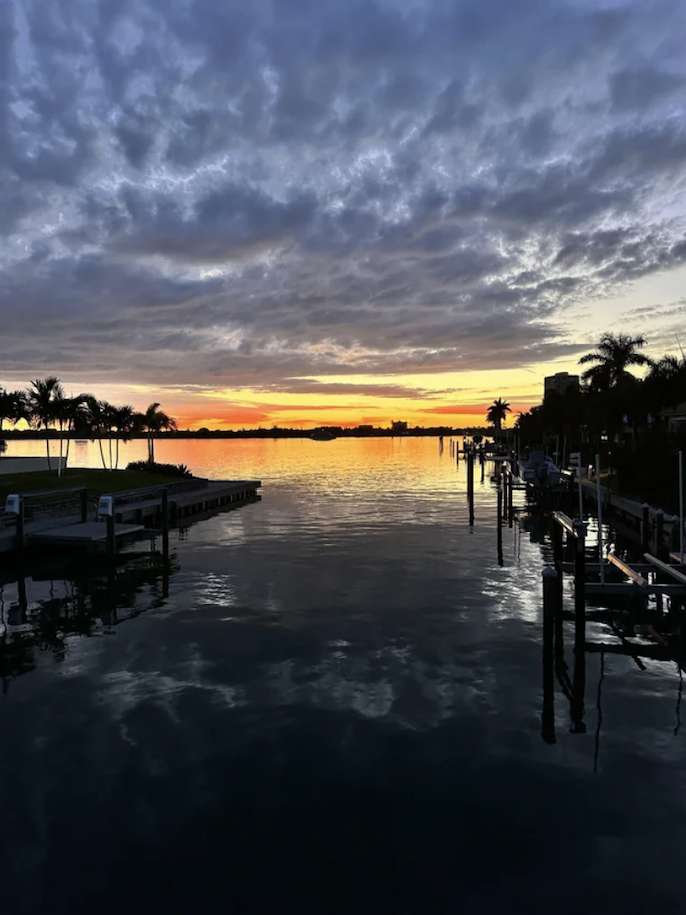 Florida sunset.