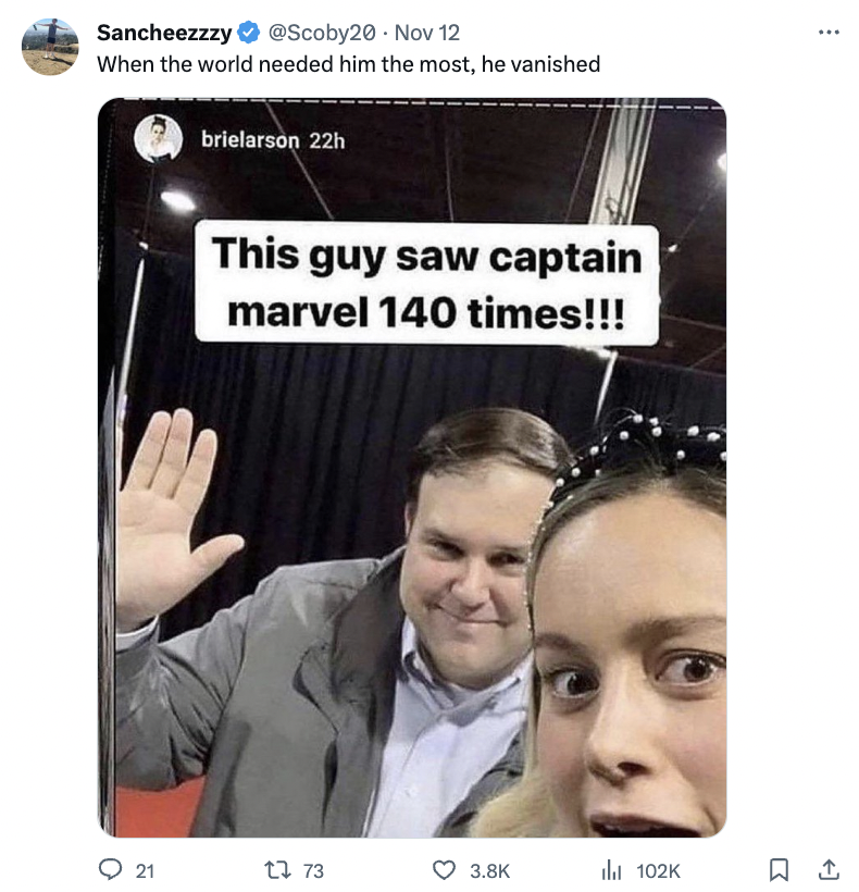 21 Roasts and Reactions to 'The Marvels'