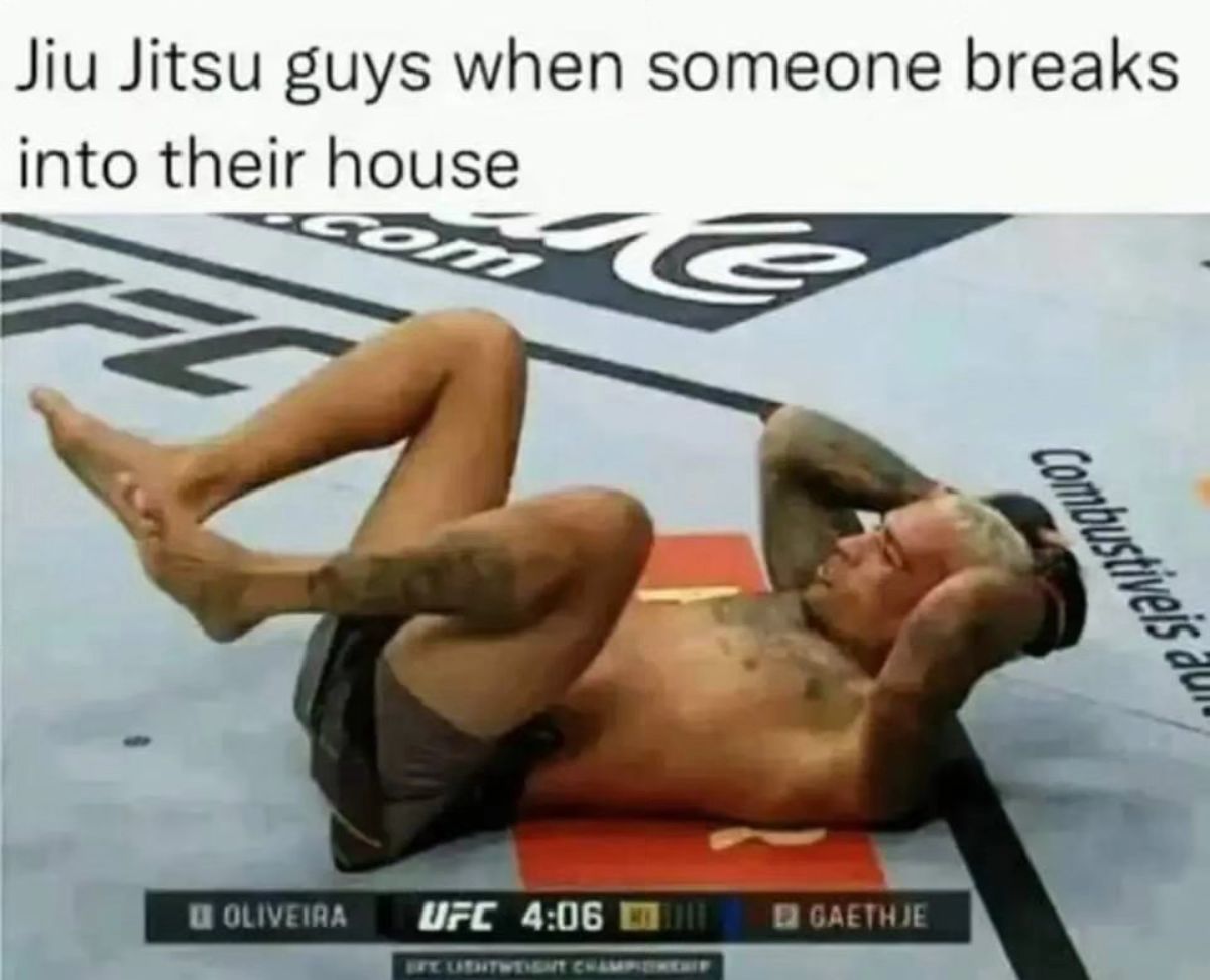 folk wrestling - Jiu Jitsu guys when someone breaks into their house Oliveira Ufc 3 Bfe Lightweight Championship Gaethje Combustiveis au