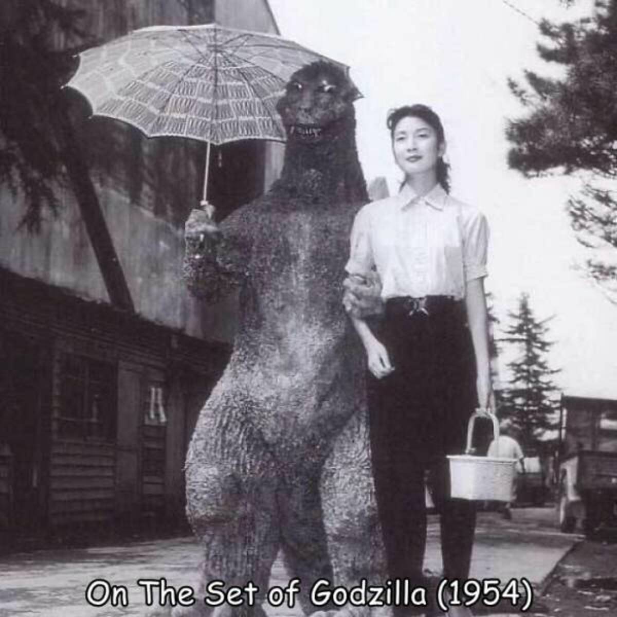 momoko kochi godzilla - On The Set of Godzilla 1954