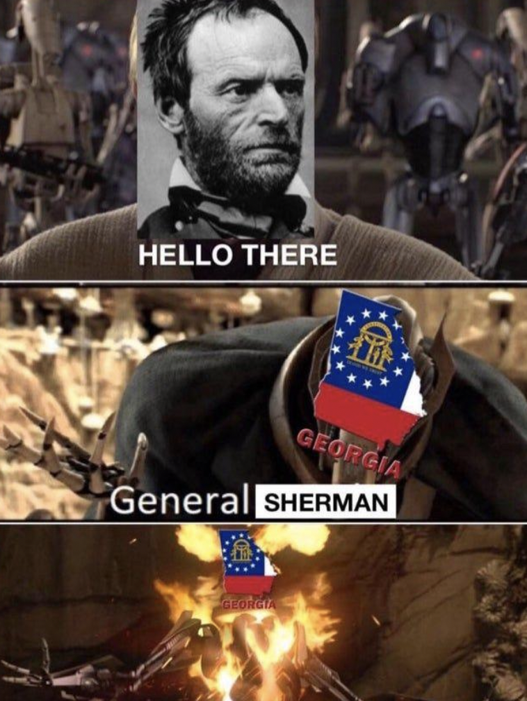 fulton county georgia - Hello There Georgia General Sherman Grotich