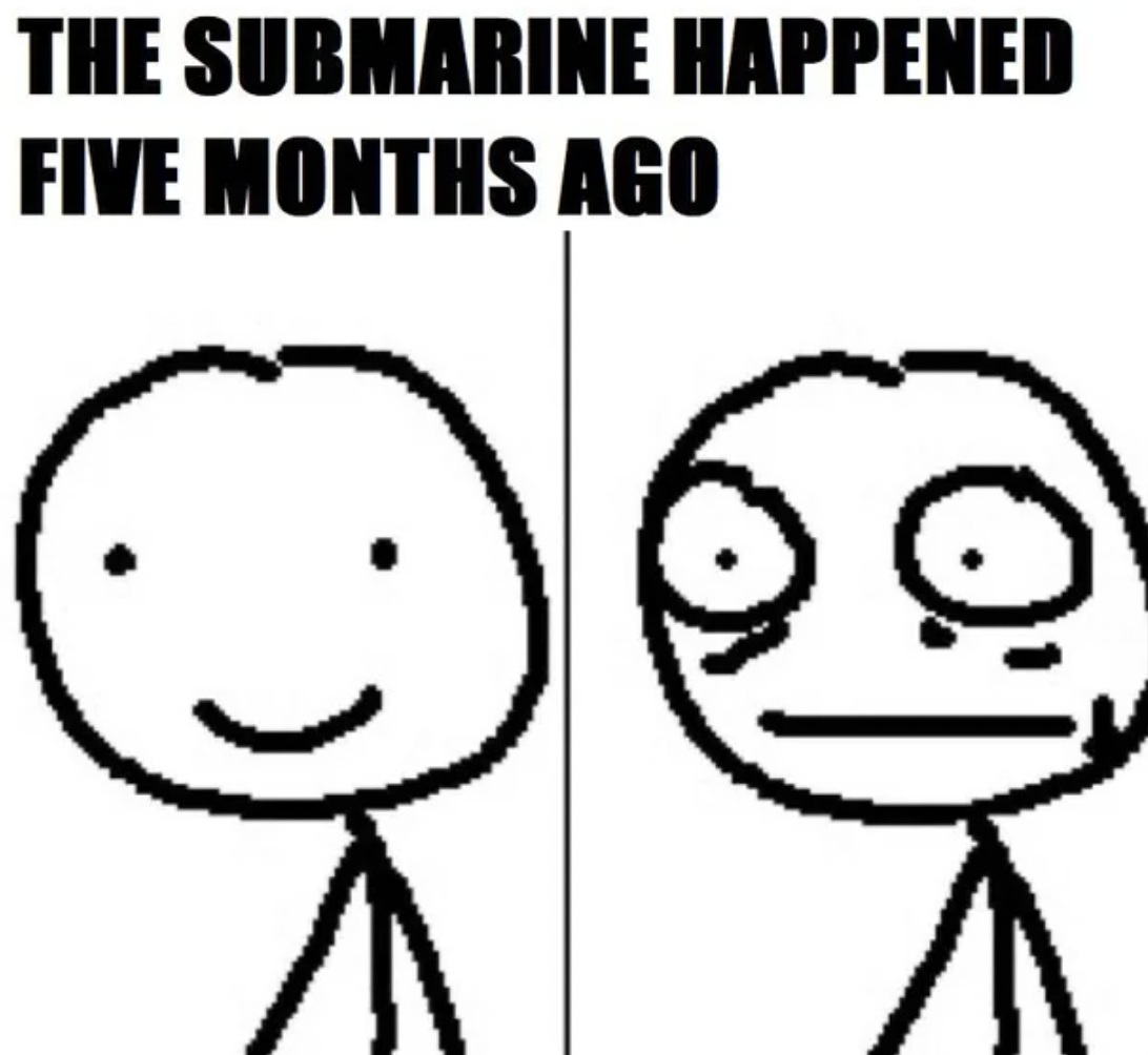 smile - The Submarine Happened Five Months Ago