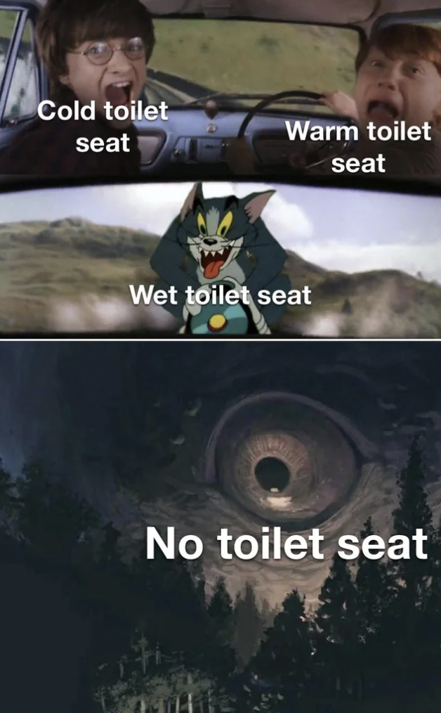 télé achat - Cold toilet seat Warm toilet seat Wet toilet seat No toilet seat