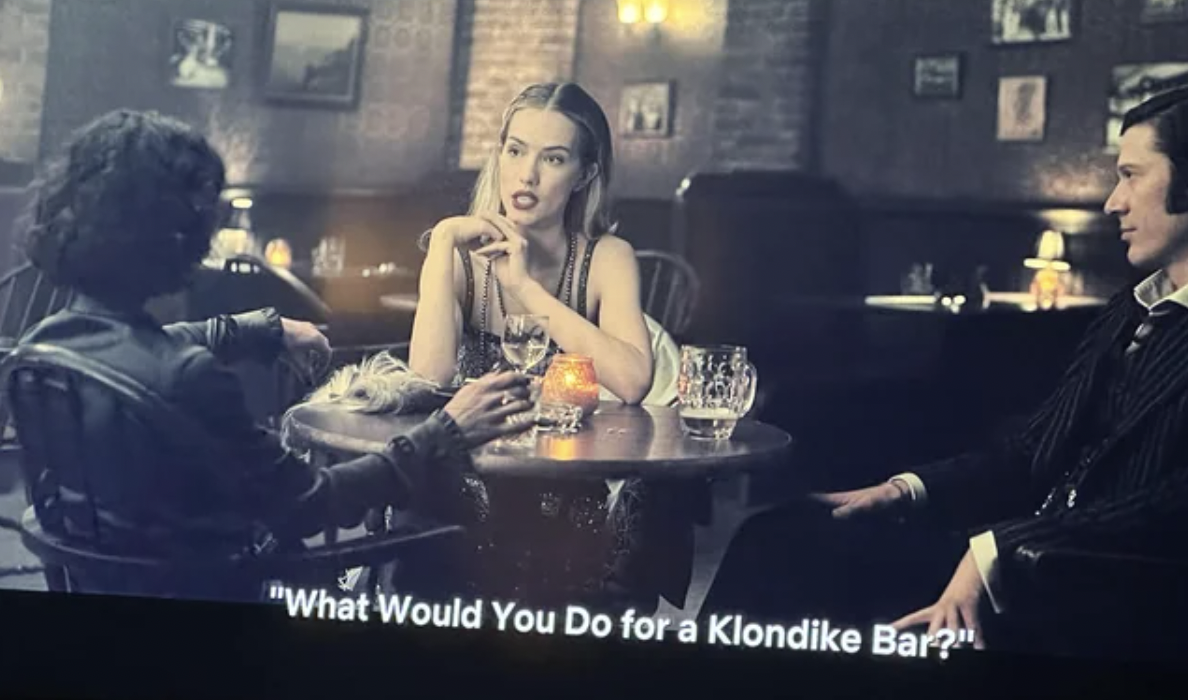 snapshot - "What Would You Do for a Klondike Bar?"