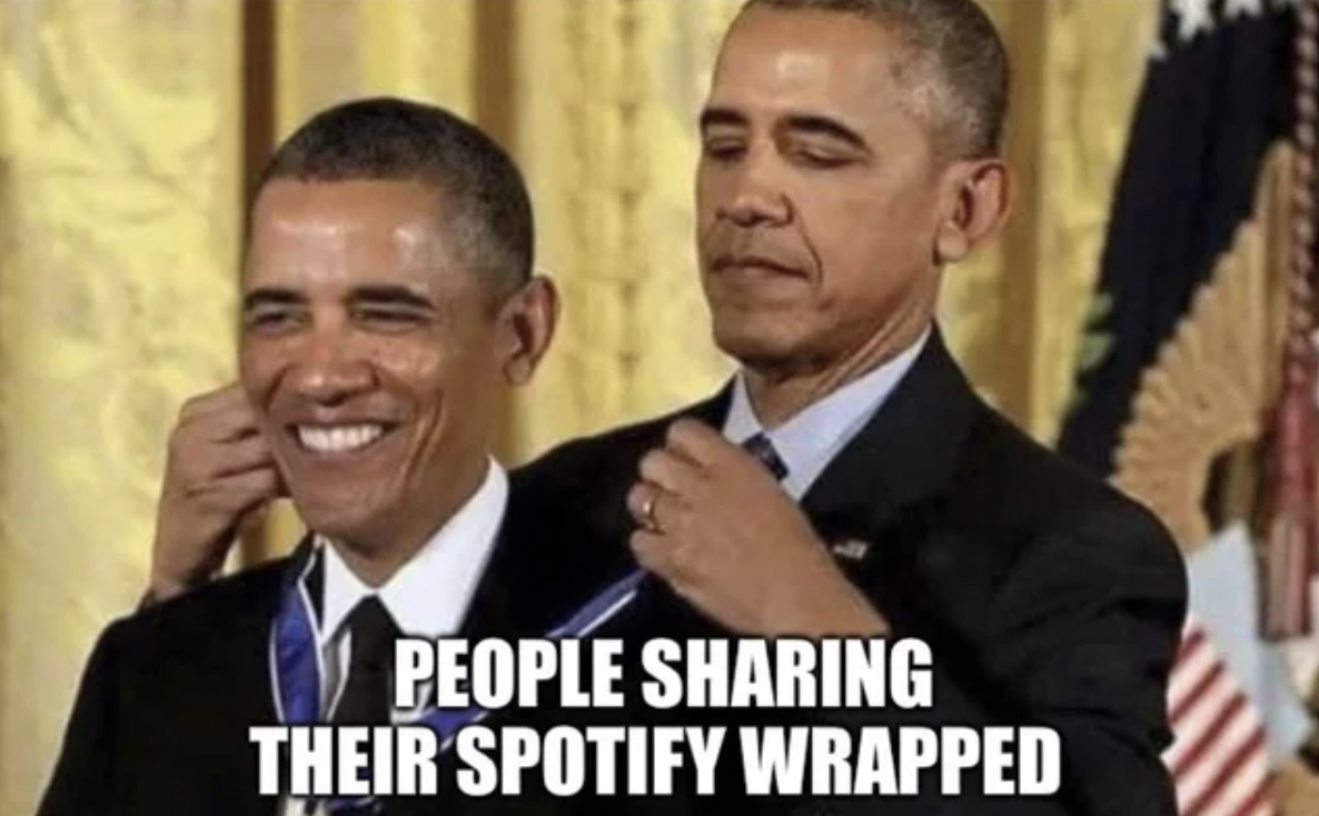 photo caption - People Sharing Their Spotify Wrapped