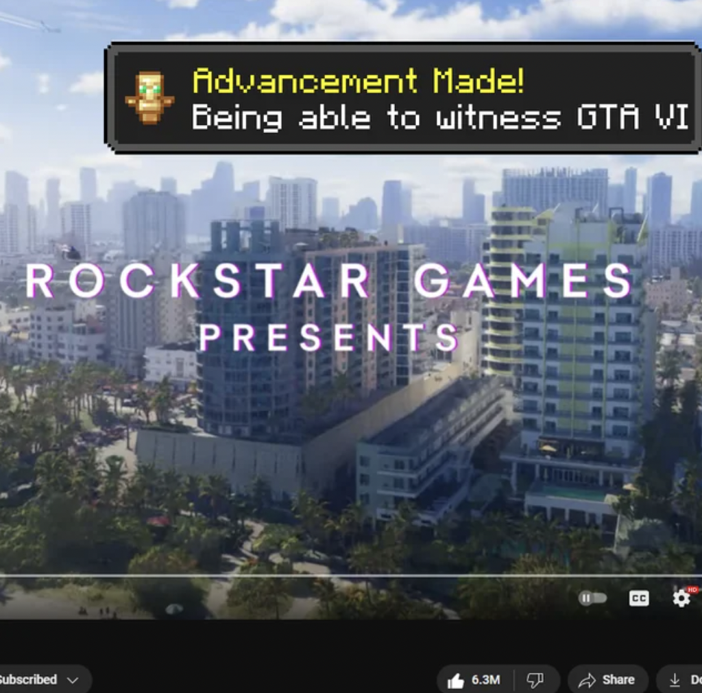 landmark - Advancement Made! Being able to witness Gta Vi Rockstar Games Subscribed v Presents 6.3M B 9 De