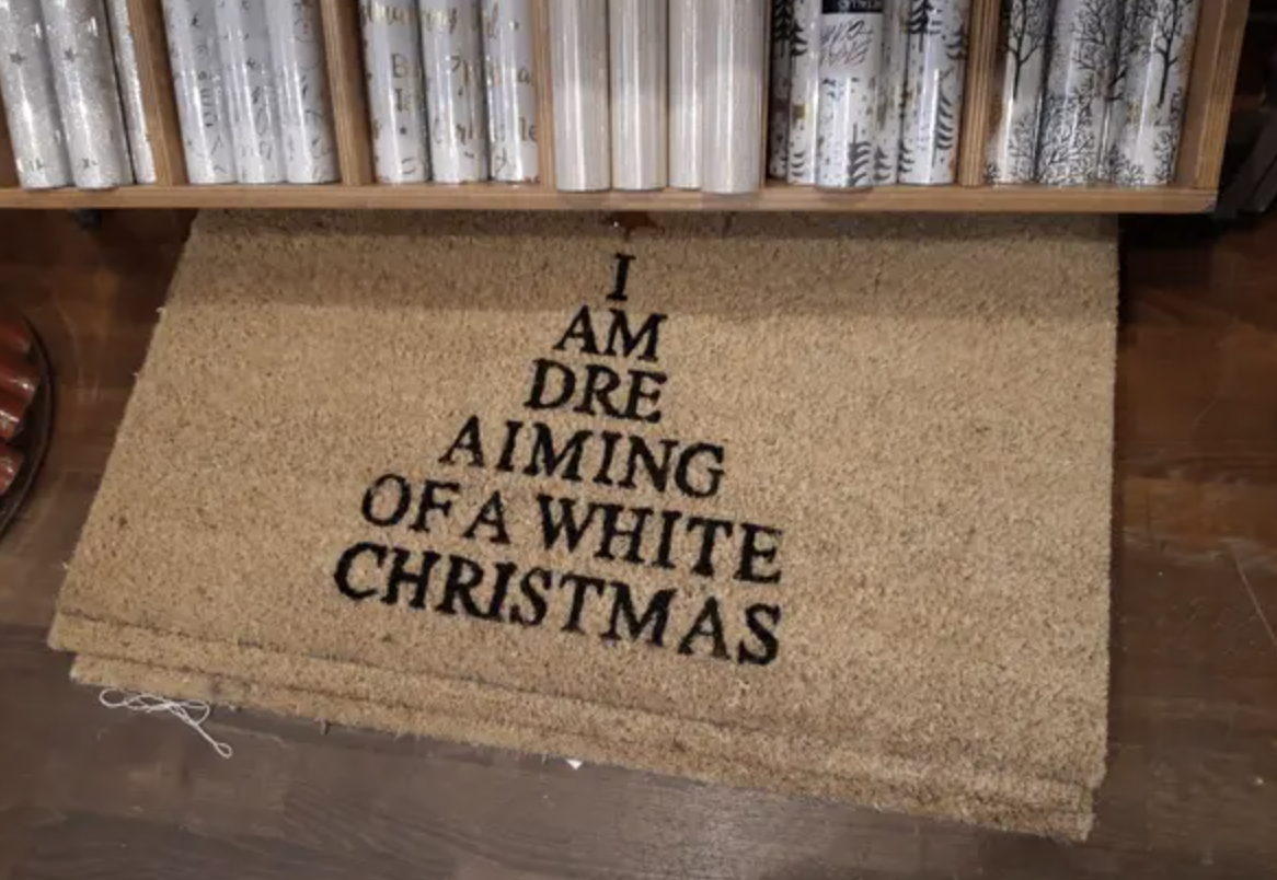 wood - I Am Dre Aiming Of A White Christmas