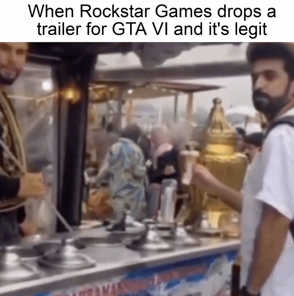 street food - When Rockstar Games drops a trailer for Gta Vi and it's legit