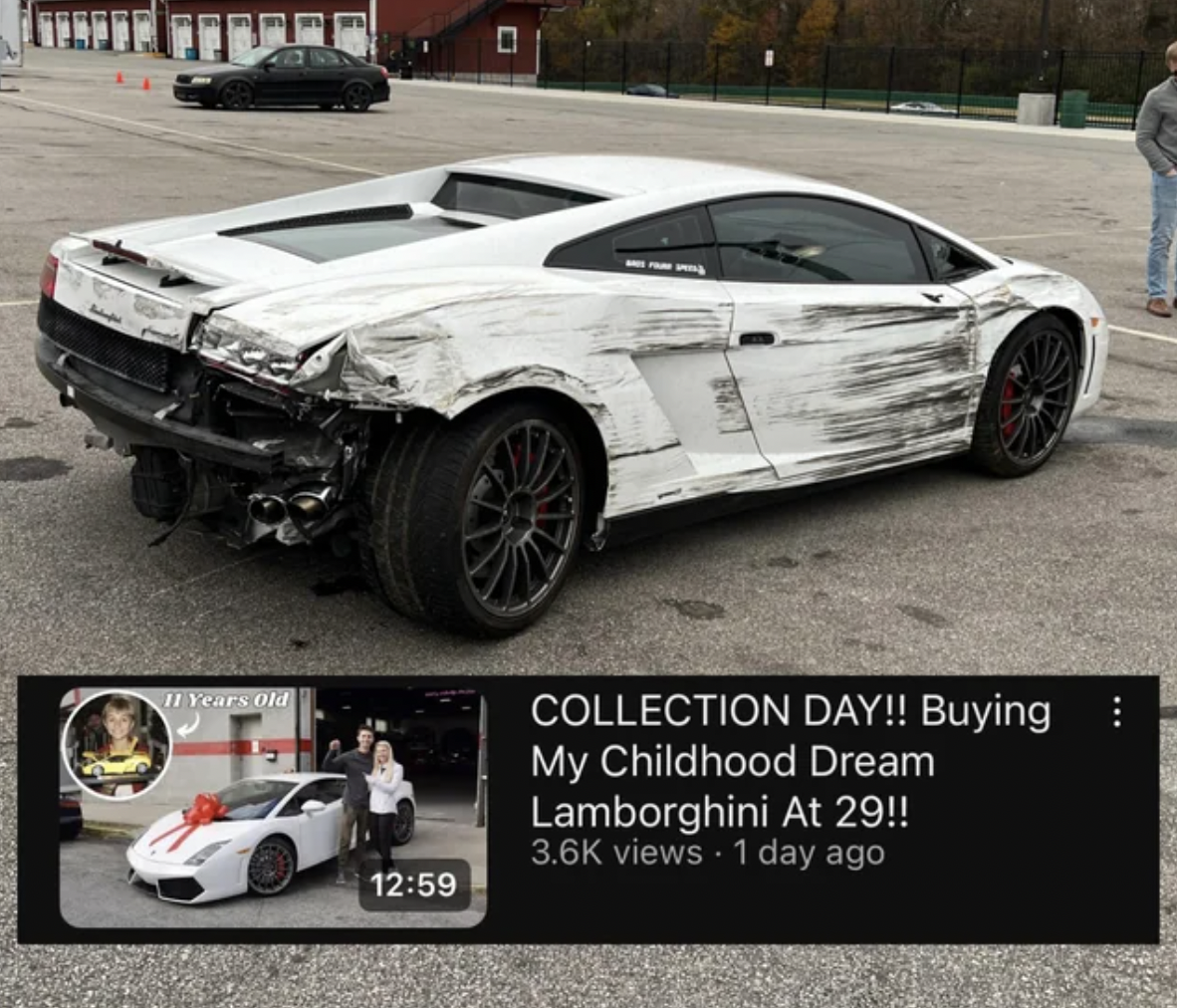 lamborghini gallardo - 11 Years Old Collection Day!! Buying My Childhood Dream Lamborghini At 29!! views. 1 day ago