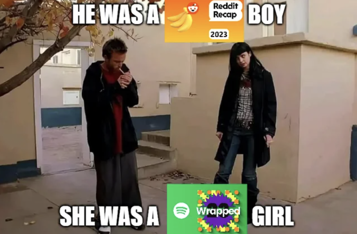 shiv naresh memes - He Was A She Was A Reddit Recap Boy 2023 Petisie Wrapped Girl