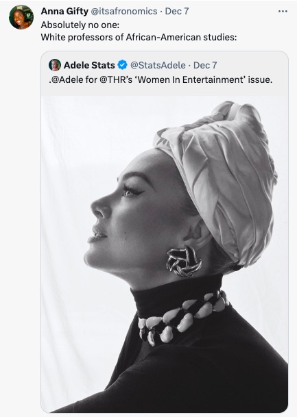 'Madele CJ Walker, Maya Adelou, Adele Badu': Photo of Adele in a Head Wrap Gets Meme’d 