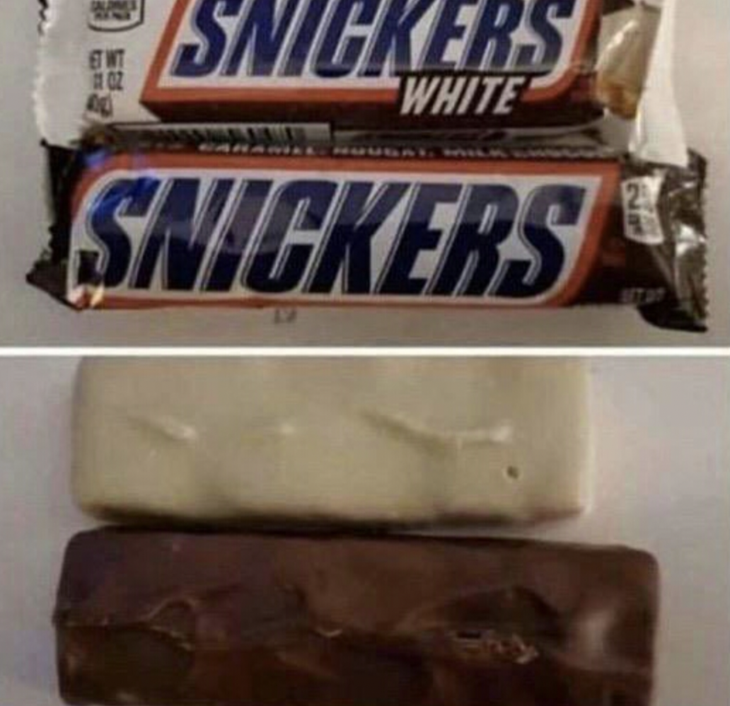snickers vs white snickers - Snickers White Snickers Et Wt 02 Ad 2 931