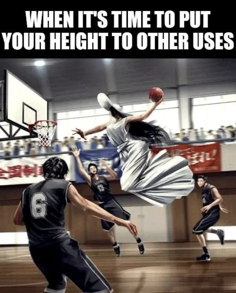 hasshaku sama basketball - When It'S Time To Put Your Height To Other Uses Sa G