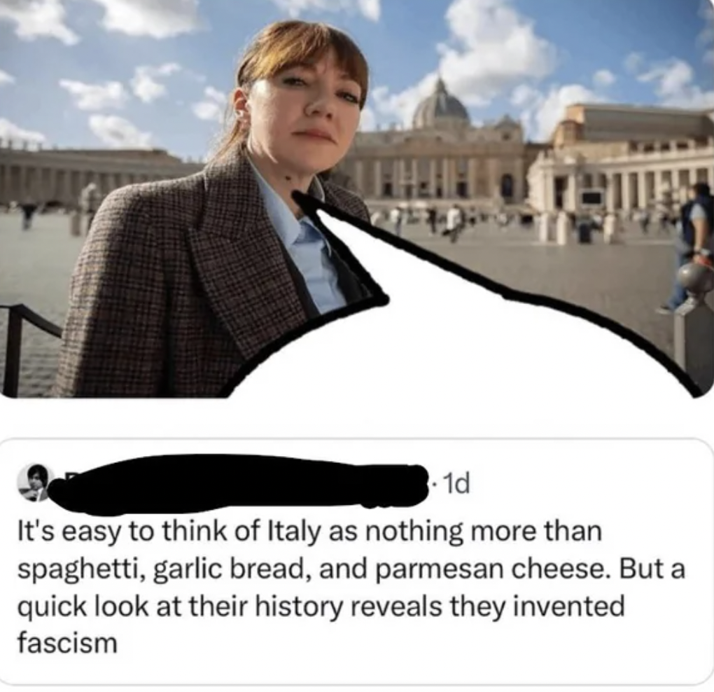 st. peter's basilica - No 1d It's easy to think of Italy as nothing more than spaghetti, garlic bread, and parmesan cheese. But a quick look at their history reveals they invented fascism