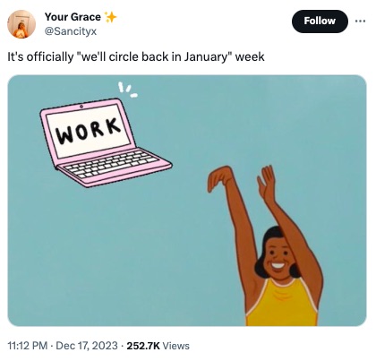 20 Christmas Week Work Memes Doing the Bare Minimum