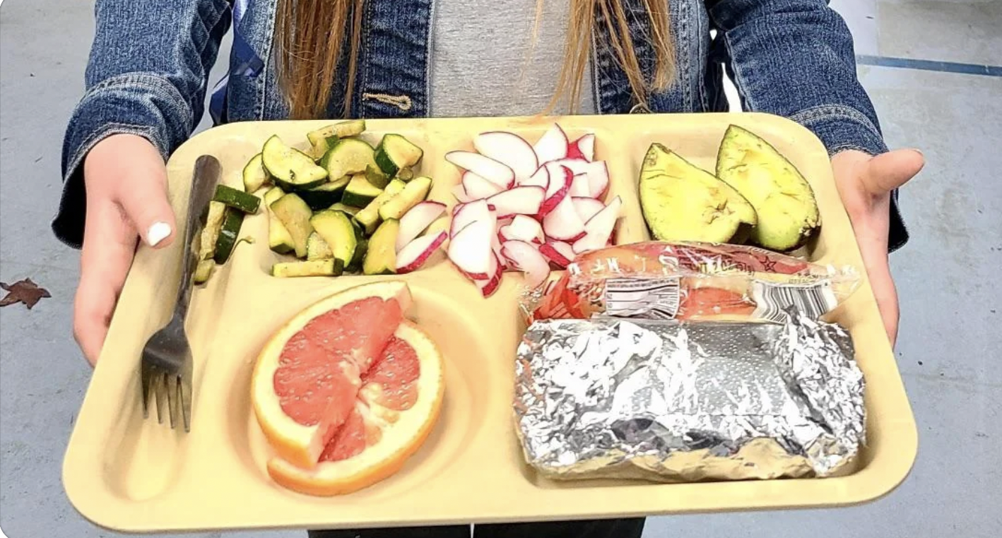 california school lunch viral