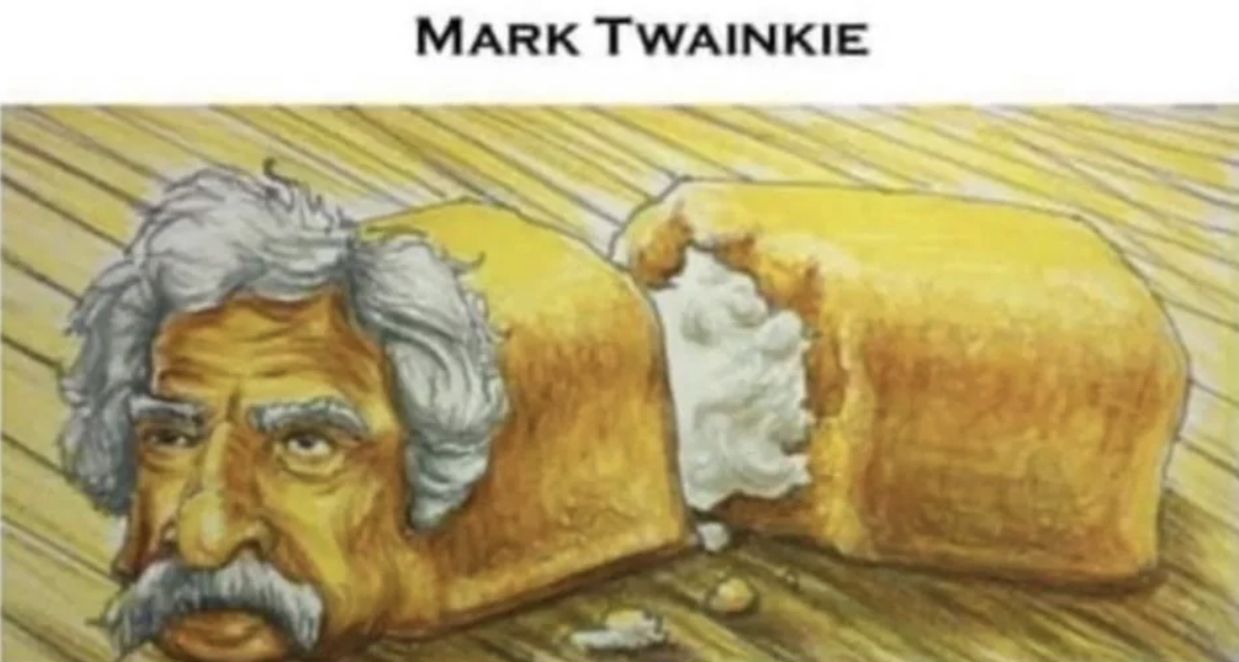 cartoon - Mark Twainkie