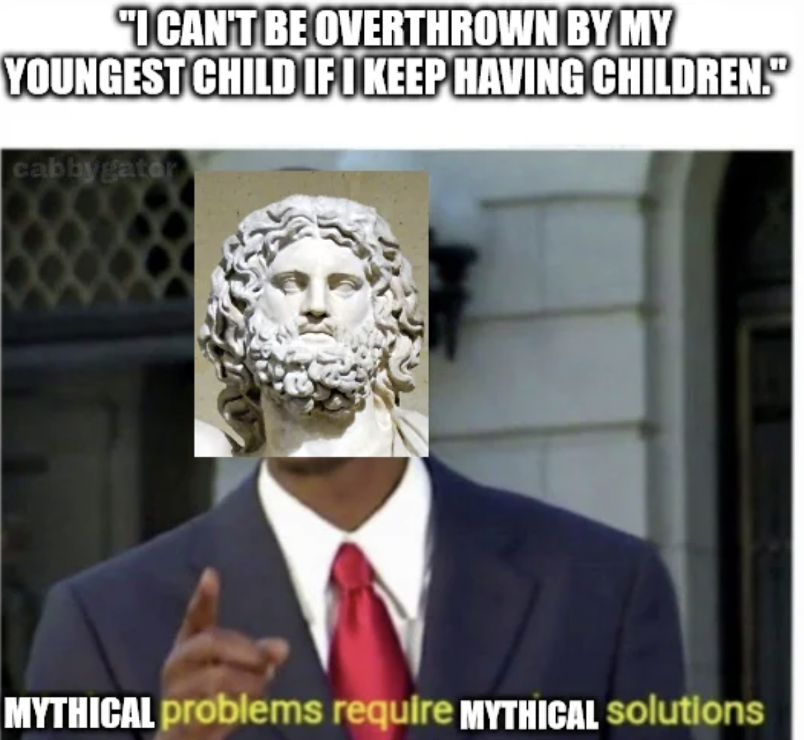 head - I Can'T Be Overthrown By My Youngest Child Ifo Keep Having Children. cabbygator Mythical problems require Mythical solutions