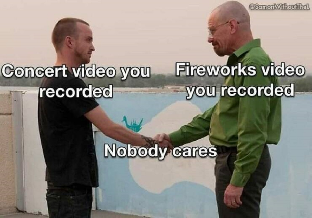 gynecologist and pizza delivery - Without Thel Concert video you Fireworks video recorded you recorded Nobody cares