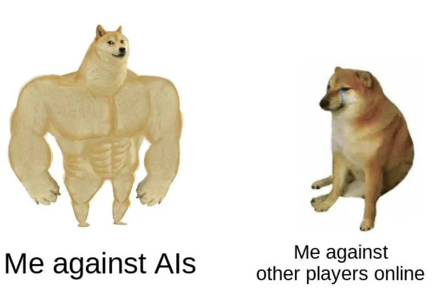fauna - Me against Als Me against other players online