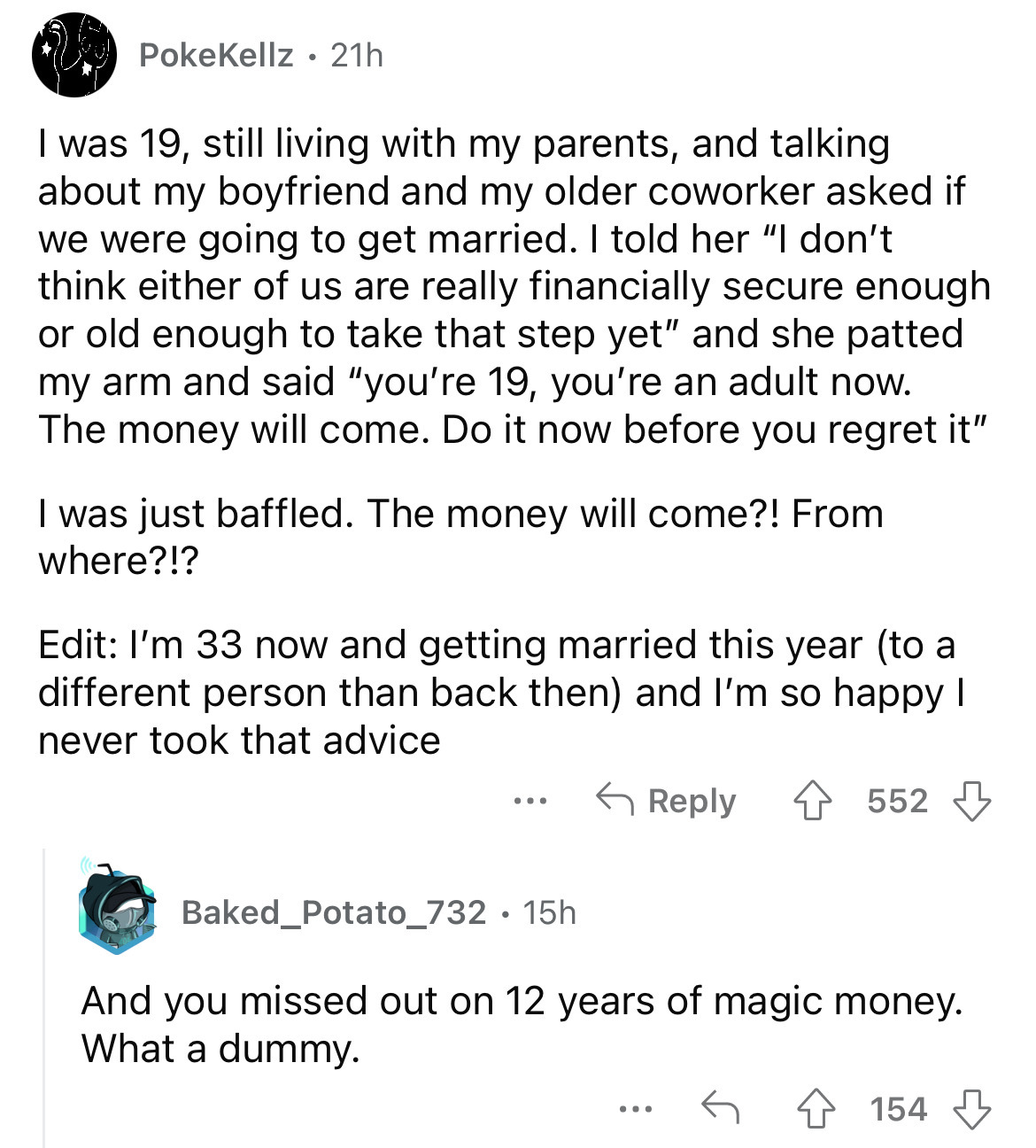 say i love you for law students - PokeKellz 21h I was 19, still living with my parents, and talking about my boyfriend and my older coworker asked if we were going to get married. I told her "I don't think either of us are really financially secure enough
