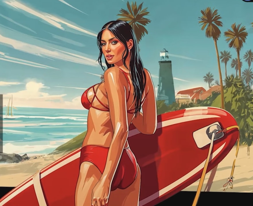 Midjourney Imagines Pop-Culture Icons as 'GTA VI' Loading Screens 