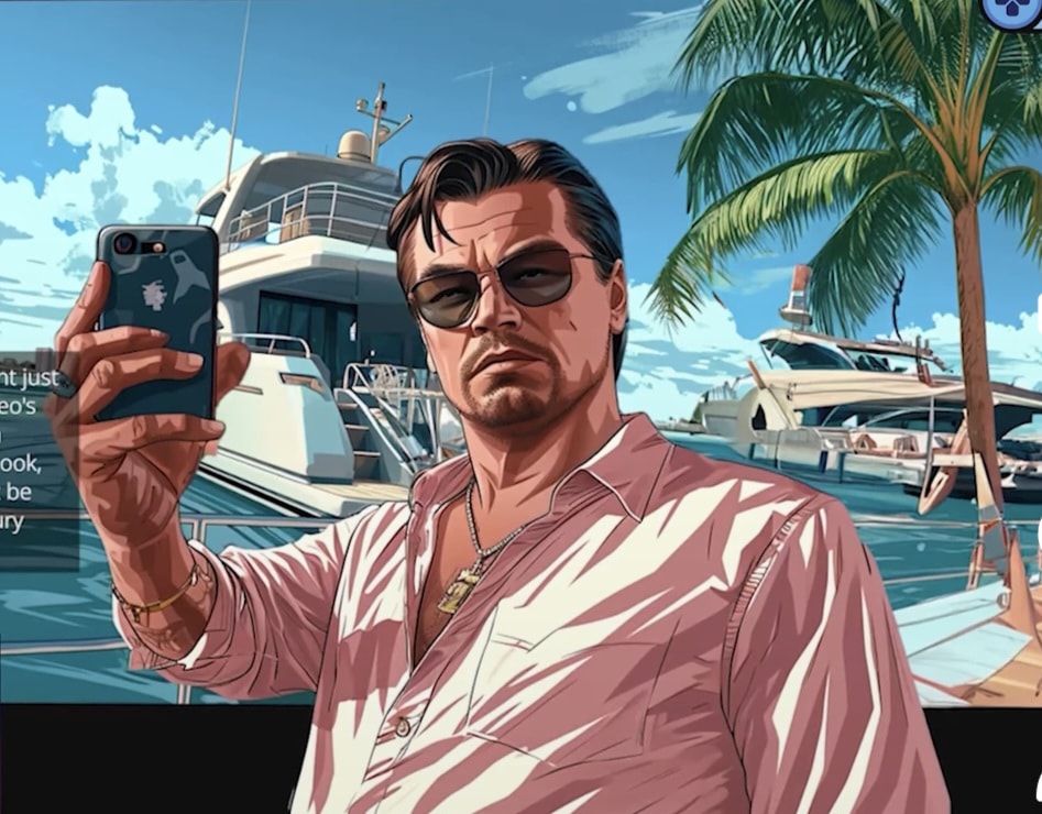 Midjourney Imagines Pop-Culture Icons as 'GTA VI' Loading Screens 