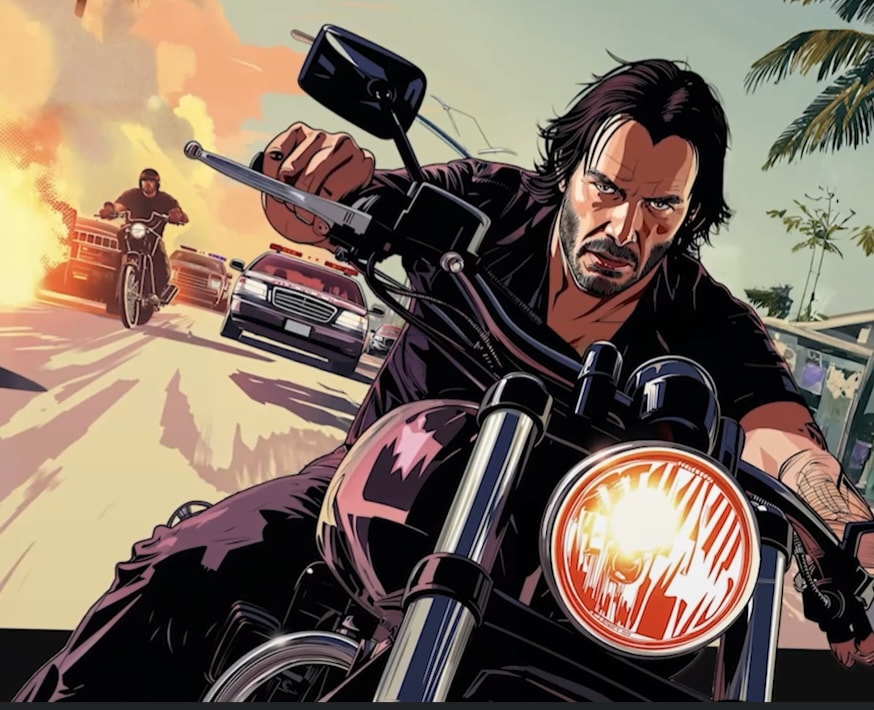 Midjourney Imagines Pop-Culture Icons as 'GTA VI' Loading Screens 