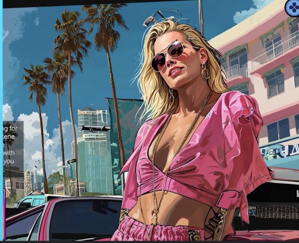 Midjourney Imagines Pop-Culture Icons as 'GTA VI' Loading Screens 