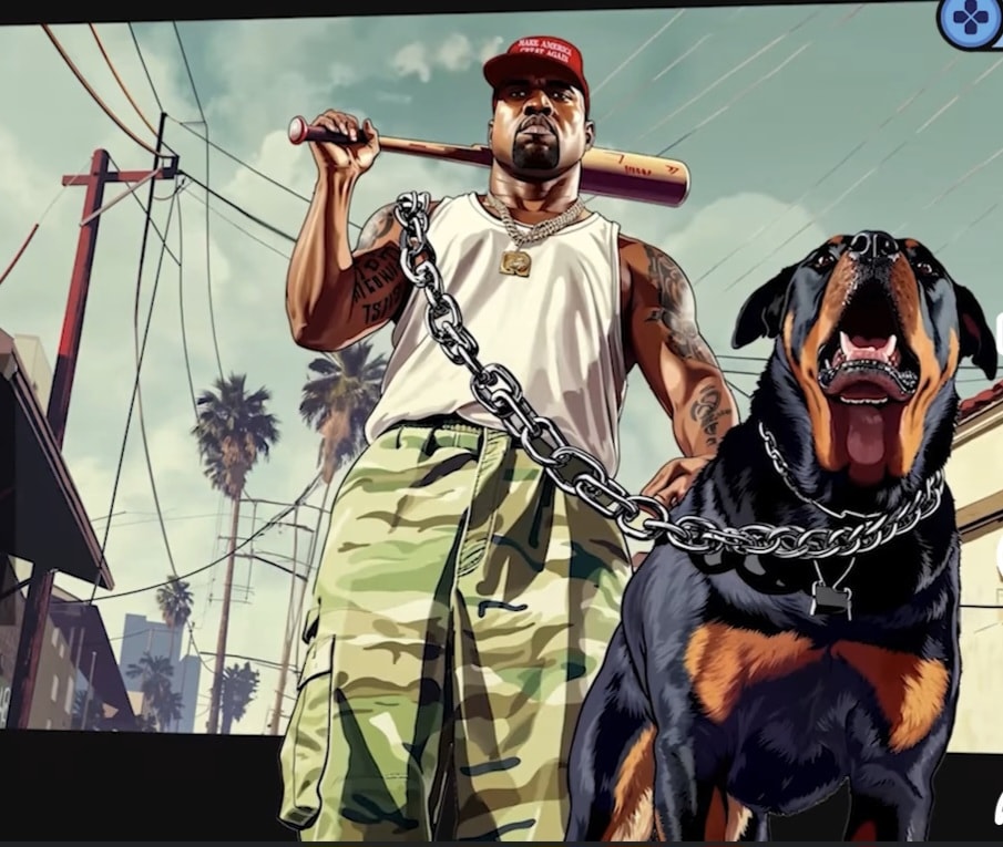 Midjourney Imagines Pop-Culture Icons as 'GTA VI' Loading Screens 