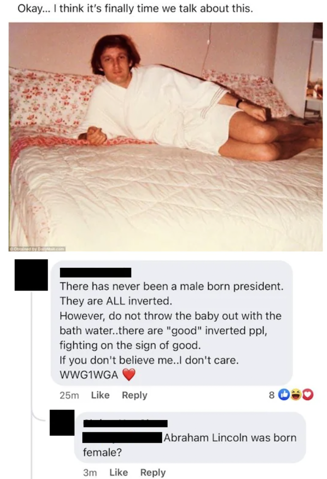 donald trump bathrobe - Okay... I think it's finally time we talk about this. There has never been a male born president. They are All inverted. However, do not throw the baby out with the bath water..there are "good" inverted ppl, fighting on the sign of