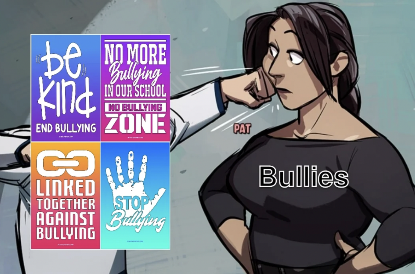 tf2 comic zhanna - be kind No Bullying End Bullying Zone No More Bullying In Our School Co Linked Together Stop Against Bullying Bullying 343 Goe Pat Bullies