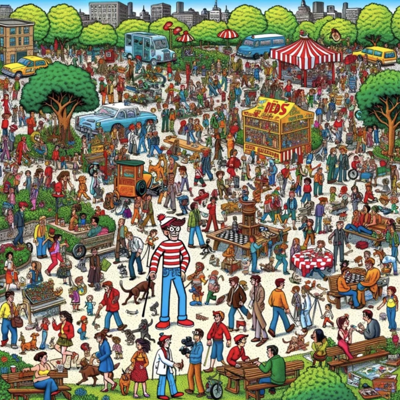 ChatGPT’s Hilariously Failed Attempts to Make a Where’s Waldo Picture